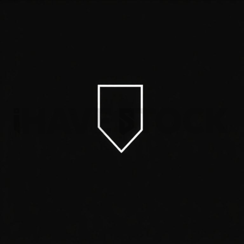 Dropdown Menu — White On Black