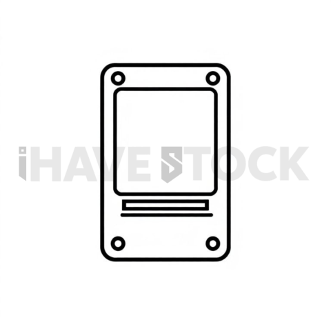 External Ssd — Black On White