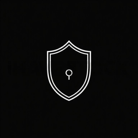 Fraud Protection — White On Black