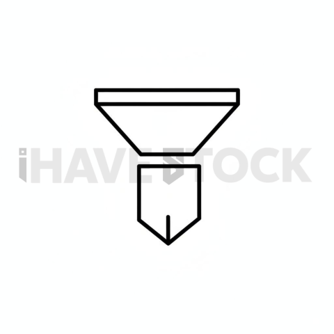 Funnel Conversion — Black On White