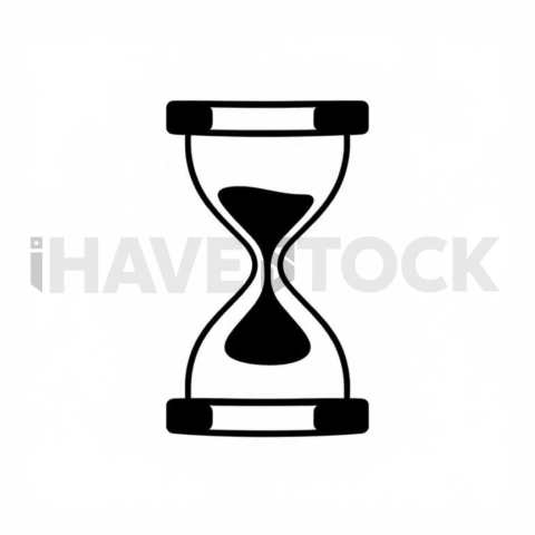 Hourglass Waiting Balanced Modern Icon
