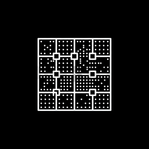 Heatmap Analytics — White On Black