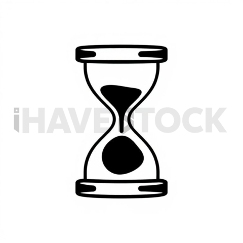 Hourglass Waiting Consistent Stroke Icon