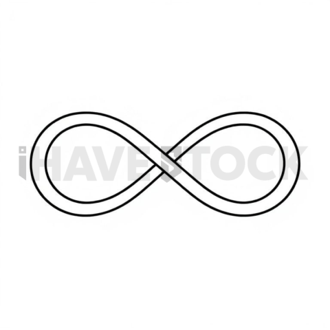 Infinite Loop Process Clean Outline Icon