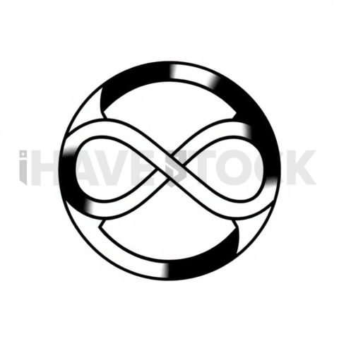Infinite Loop Process Geometric Svg Mark