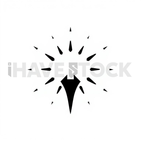 Innovation Spark Geometric Svg Mark