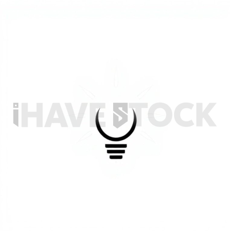 Innovation Spark Thin Stroke Symbol