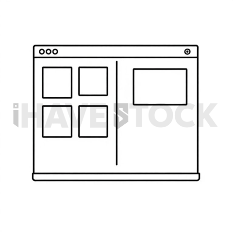 Kanban Board — Black On White