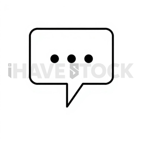 Message Bubble Geometric Svg Mark