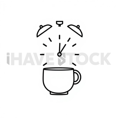 Morning Routine — Black On White