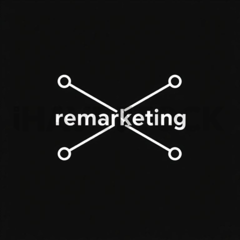 Remarketing Logic — White On Black