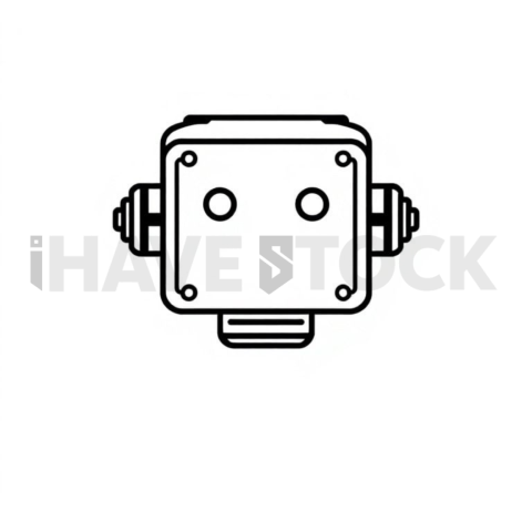 Robotic Process Block — Black On White