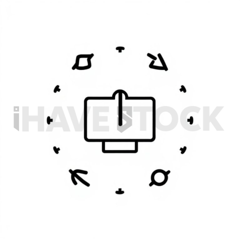 Recurring Subscription — Black On White