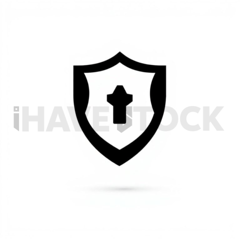 Shield Security Balanced Modern Icon