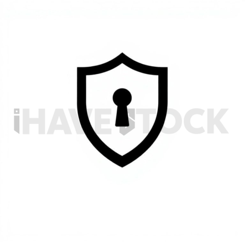 Shield Security Consistent Stroke Icon