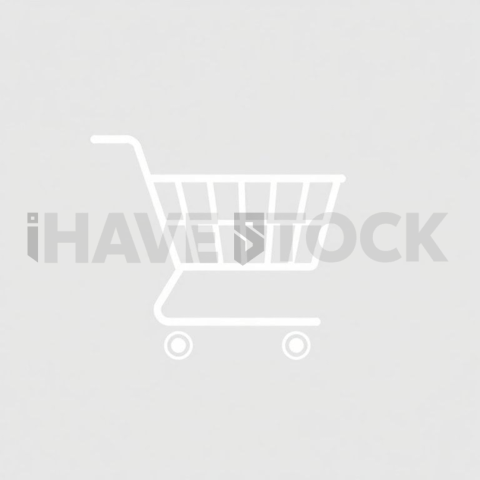 Shopping Cart Flat Vector Symbol