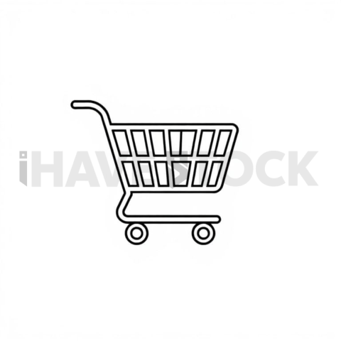 Shopping Cart Monoline Icon