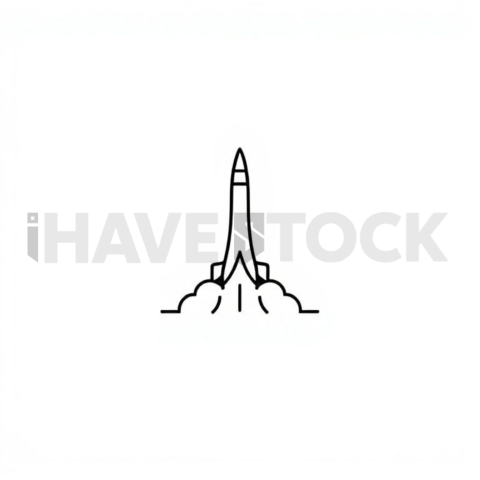 Startup Launch Sequence — Black On White