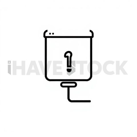 Task Automation Queue — Black On White