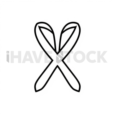 Business & marketing vector icon — brand awareness, premium minimal svg, 1px stroke, perfect geometric symmetry #0176