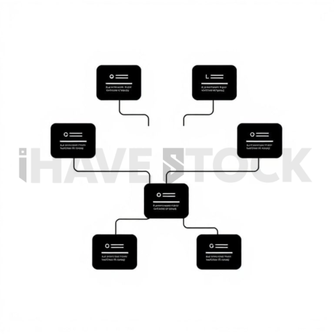 Business & marketing vector icon — customer journey map, premium minimal svg, 0 75px stroke, pixel crisp edges #0025