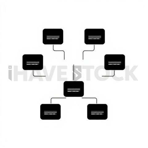 Business & marketing vector icon — customer journey map, duotone flat, 0 75px stroke, pixel crisp edges #0174