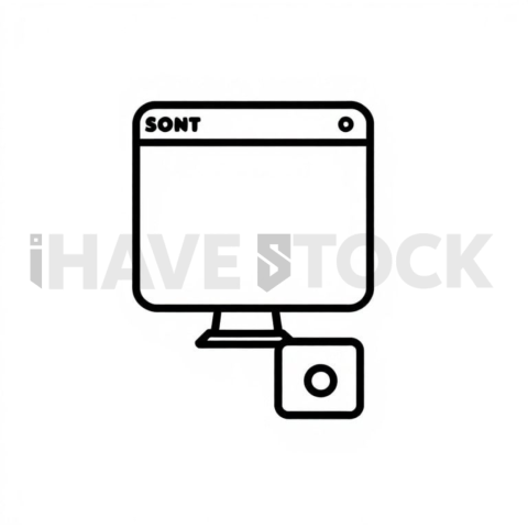 Business & marketing vector icon — paid ads, solid filled shape, 1px stroke, balanced visual weight #0052