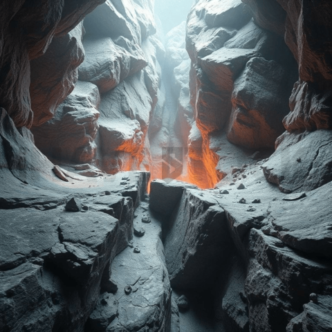 Abyssal Granite Lens Distortion Background