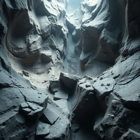 Abyssal Granite Ripple Displacement Background