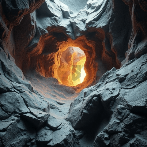 Abyssal Granite Stress Ripple Background