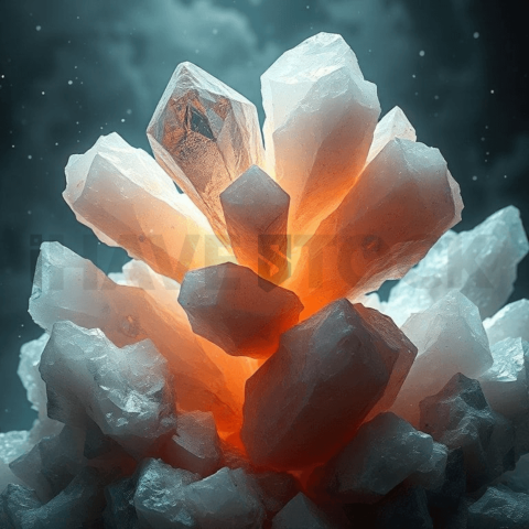 Arcane Quartz Deformation Cascade Background