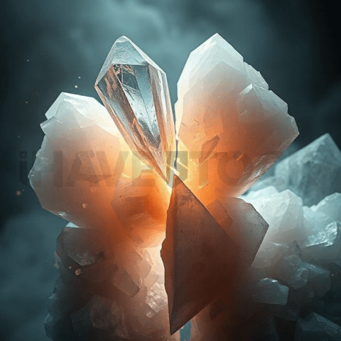Arcane Quartz Diagonal Split Background