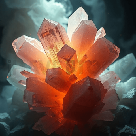 Arcane Quartz Heat Warp Background