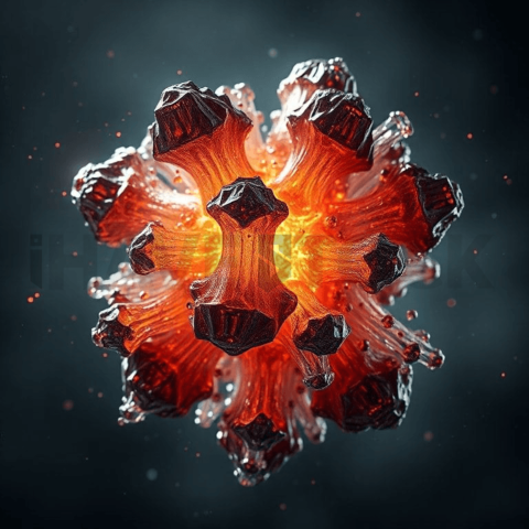 Bismuth Crystal Vacuum Collapse Background