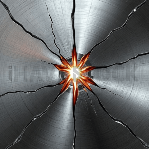 Brushed Steel Micro Crack Web Background