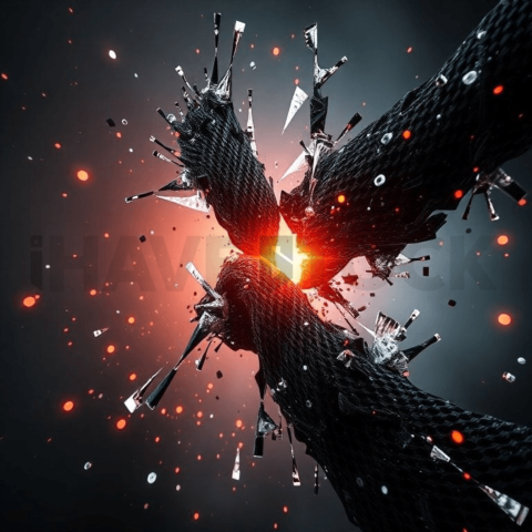 Carbon Fiber Angular Break Background