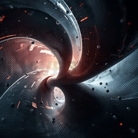 Carbon Fiber Stress Ripple Background