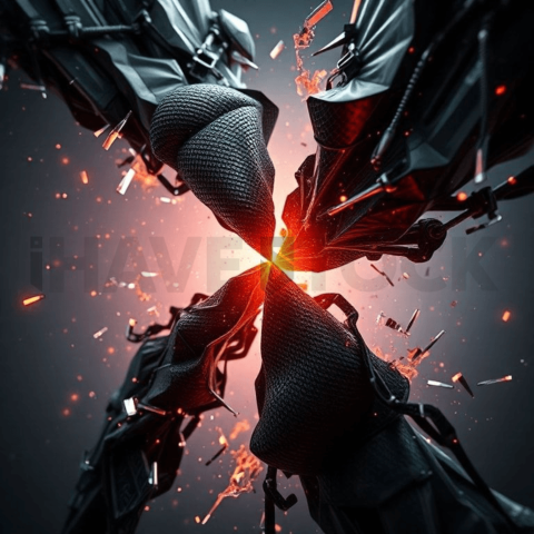 Carbon Fiber Tension Tear Background