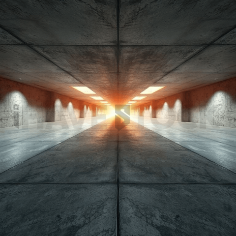 Concrete Surface Lens Distortion Background