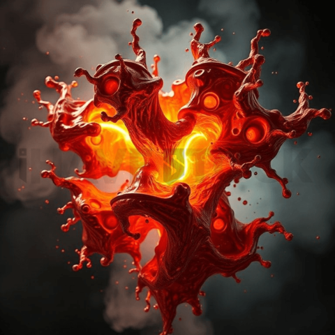 Copper Melt Shear Tension Background