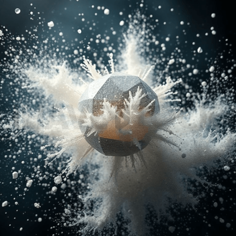 Diamond Dust Compression Shatter Background