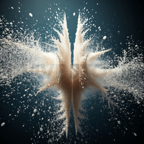 Diamond Dust Diagonal Split Background