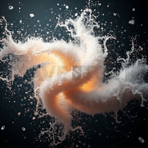 Diamond Dust Energy Twist Background