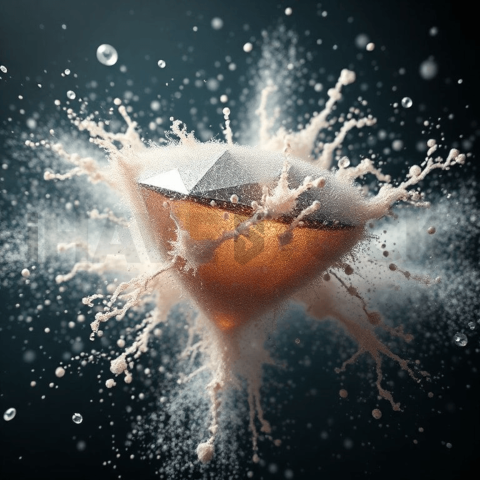 Diamond Dust Tension Tear Background