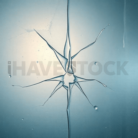 Frosted Glass Tension Tear Background