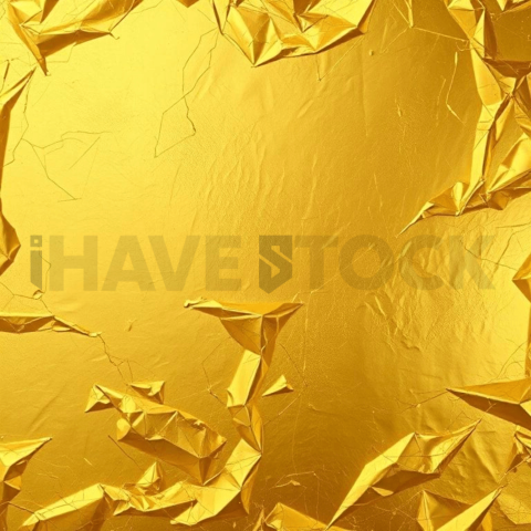 Gold Foil High Detail Background