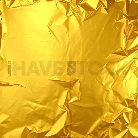 Gold Foil Reflective Background