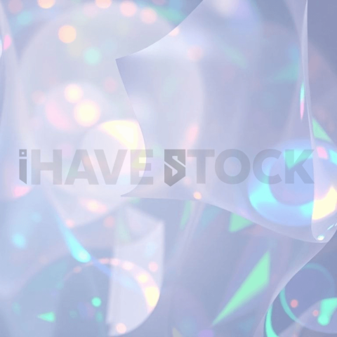 Holographic Film Soft Focus Background