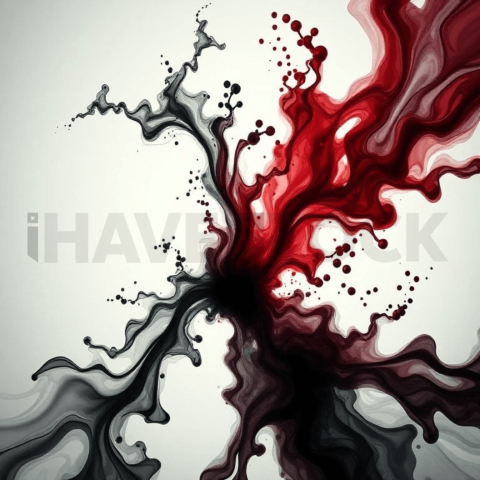 Ink Fluid Angular Break Background