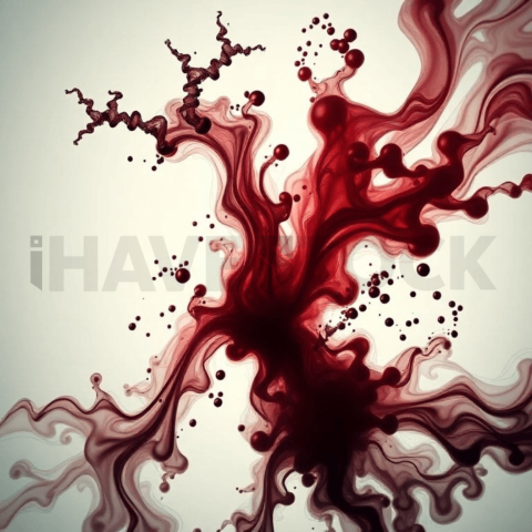 Ink Fluid Directional Stretch Background